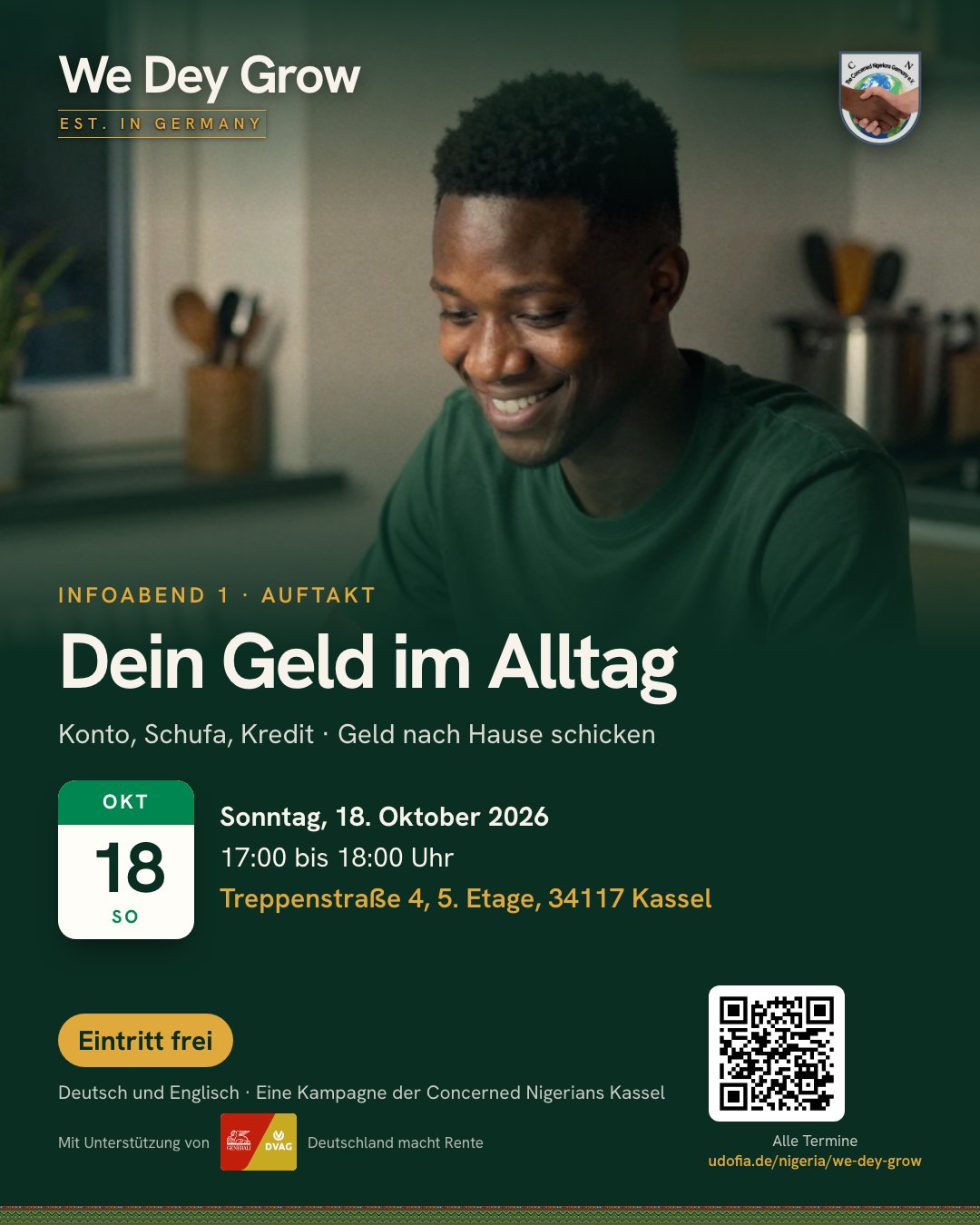 Einladung Dein Geld im Alltag, So, 18. Oktober